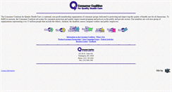 Desktop Screenshot of consumers.org
