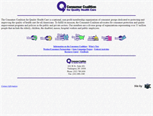 Tablet Screenshot of consumers.org